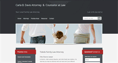 Desktop Screenshot of carlabdavislaw.com